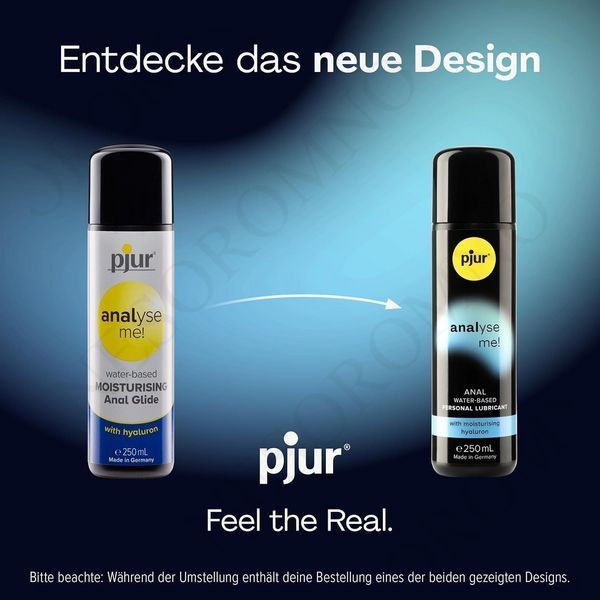 Анальне мастило Pjur Analyse Me! Comfort Water 250 мл, на водній основі 11021 / 06121110000 фото