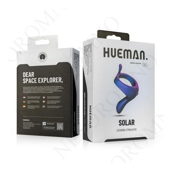 Ерекційне кільце з вібрацією Hueman - Vibrerende Strap-on 14800 /HUE018 фото
