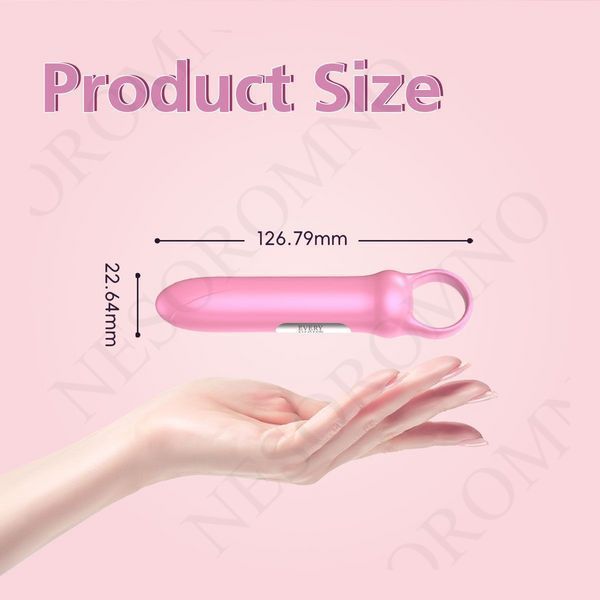 Міні-вібратор Every Night Toys Merry світло-рожевий, 10 режимів вібрації 42054 /YAI707-033A фото