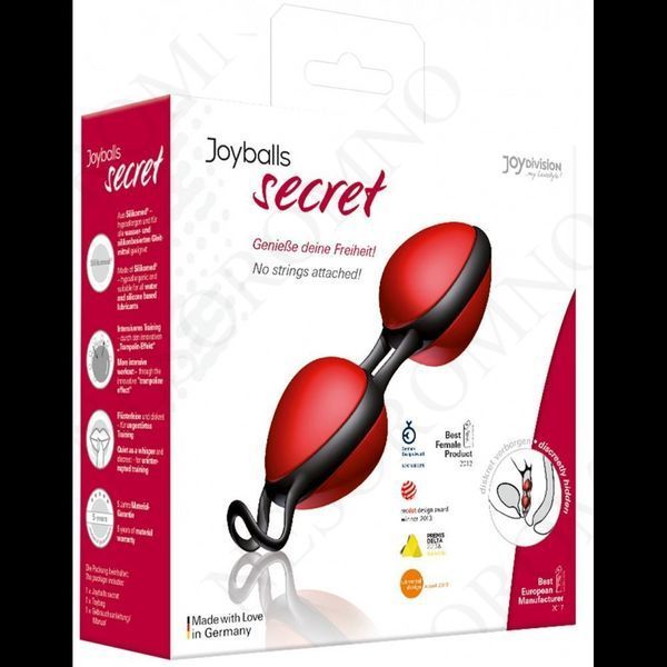 Вагінальні кульки JOYdivision Joyballs Secret, червоні JD15002 фото