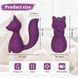 Міні-вібратор кліторальний Every Night Toys Doris у формі лисиці фіолетовий, 10 режимів вібрації 20532 /YAI707W-032 фото 4