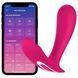 Смарт-вібратор у трусики з двома моторами Satisfyer Top Secret для точки G та клітора, рожевий T4003382 фото 1