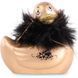 Вібратор качка для кліторальної стимуляції Big Teaze Toys Rub My Duckie золотиста BTT29007 фото 1