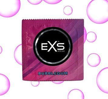 Презерватив EXS Flavoured Bubblegum зі смаком жувальної гумки (ціна за 10 шт.) EXS102610 фото