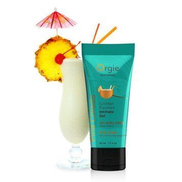 Їстівний лубрикант коктейль ПІНА КОЛАДА Orgie Cocktail Flavored на водній основі, 50 мл OR17199 фото