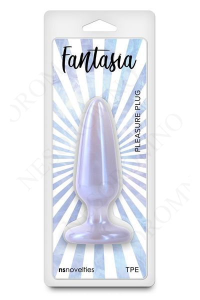 Анальна пробка NS Novelties Fantasia Pleasure Small фіолетова, 10.3 см NS281400 фото