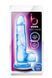 Фаллоімітатор гелевий з мошонкою Blush b Yours блакитний BL330421 фото 4