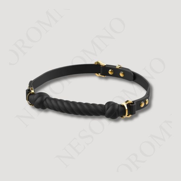 Кляп у формі джгута UPKO Desire for Mouth Bondage Collection, чорний U65191 фото
