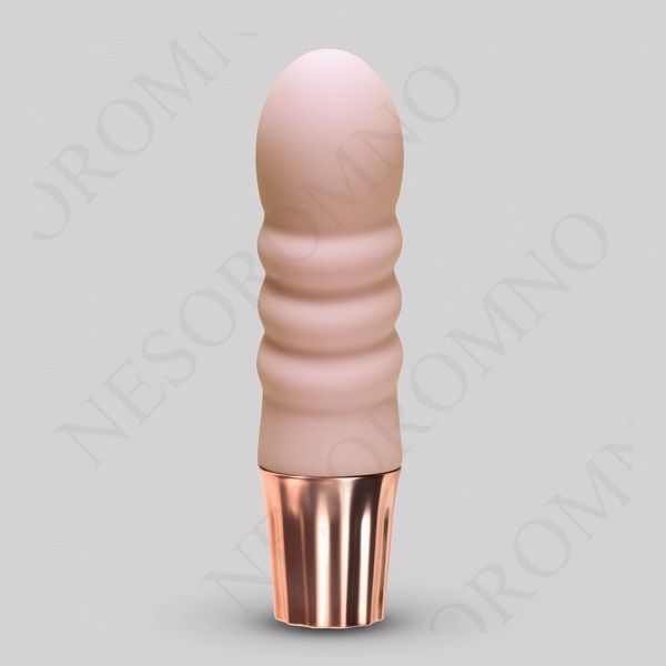 Міні-вібратор CRUSHIOUS Mellow Bubbles, рожевий, 11 х 2,8 см EX50888 фото
