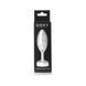 Анальна пробка ребриста Doxy Ribbed Butt Plug метал, срібляста D453013 фото 5