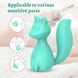 Міні-вібратор кліторальний Every Night Toys Doris у формі лисиці бірюзовий, 10 режимів вібрації 20536 /YAI707W-032 фото 2