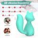 Міні-вібратор кліторальний Every Night Toys Doris у формі лисиці бірюзовий, 10 режимів вібрації 20536 /YAI707W-032 фото 3