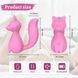 Міні-вібратор кліторальний Every Night Toys Doris у формі лисиці бірюзовий, 10 режимів вібрації 20536 /YAI707W-032 фото 5