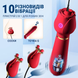 Силіконовий вібратор 2-в-1 з вібро-затискачами для сосків OEM Nipple Clamps 10 режимів Рожевий X00001253 фото 2