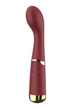 Вібратор для точки G Dream toys Romance Lucy, марсаловий, 19.5 х 3.8 см DT21763 фото