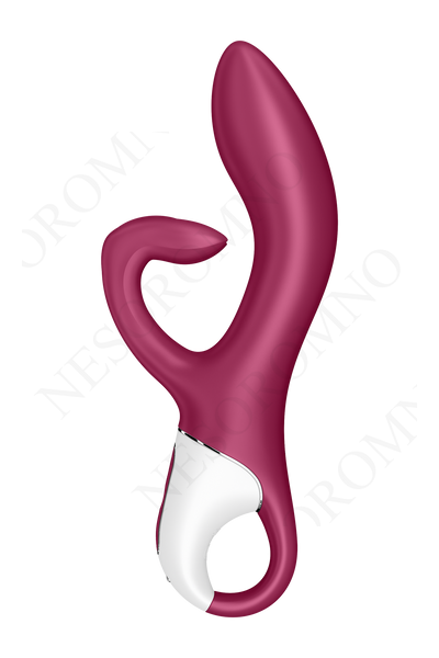 Гнучкий подвійний вібратор SATISFYER EMBRACE ME бордовий T360413 фото