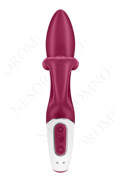 Гнучкий подвійний вібратор SATISFYER EMBRACE ME бордовий T360413 фото