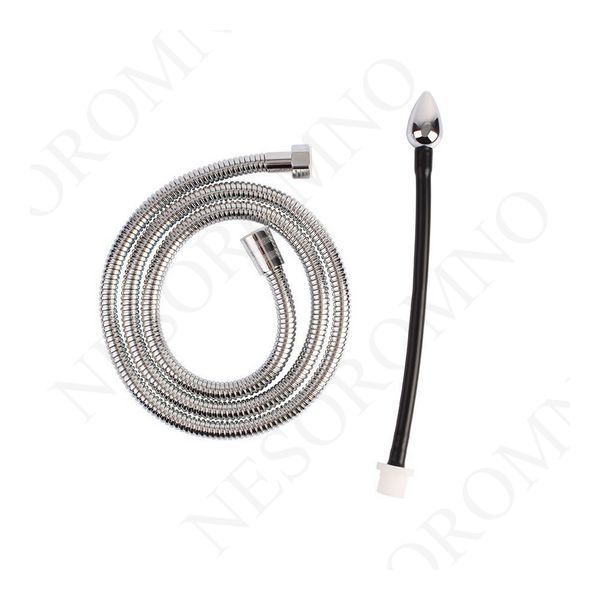 Анальний душ Chisa Black Mont Anal Deep Shower з насадкою у вигляді анальної пробки CH3231023101/CN-738332310 фото