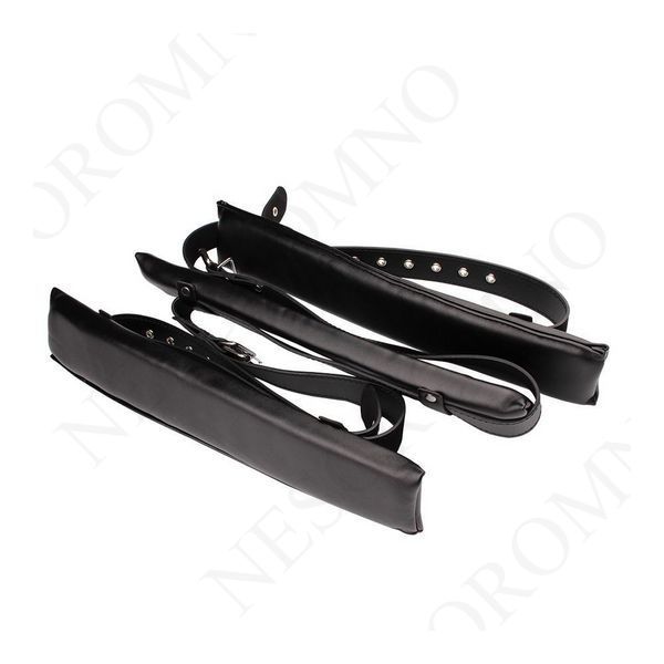 Фіксатори широкі Chisa Behave!Open Wide Restraints, чорні 78522 / CN-632178522 фото