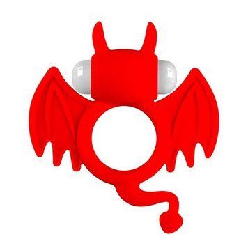 Ерекційне кільце з вібростимуляцією Batman - Червоний X0000721-2 фото