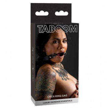 Кляп з кільцем Taboom Open Ring Gag TB17127 фото