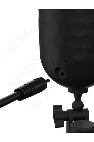 Мастурбатор з вібро Pipedream PDX Elite Vibrating Mega Milker чорний, 23.9 см P61434 фото