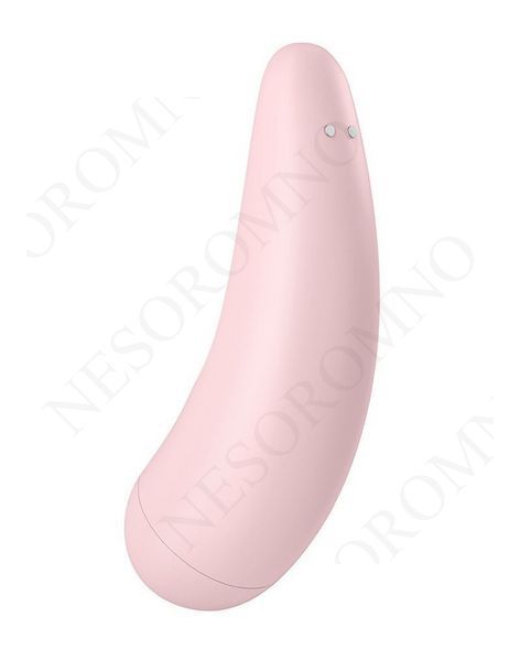 Безконтактний смарт стимулятор клітора SATISFYER CURVY2+ рожевий T360112 фото
