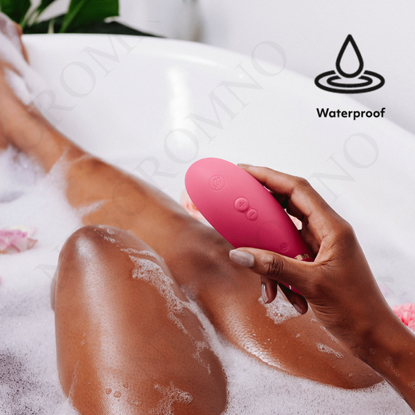 Безконтактний вакуумний кліторальний стимулятор Womanizer Premium 2 малиновий W44081 фото