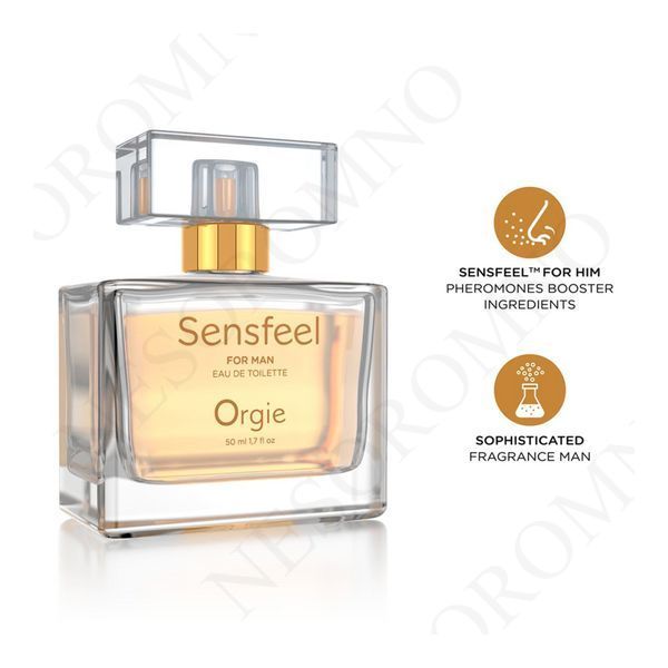 Чоловіча туалетна вода Orgie SENSFEEL + афродизіак, 50 мл OR51744 фото