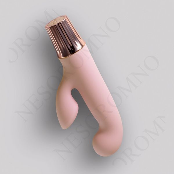 Вібратор-кролик CRUSHIOUS Mellow Cony, рожевий, 13,5 х 2,5 см EX50861 фото