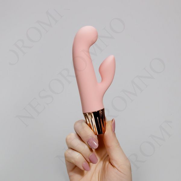 Вібратор-кролик CRUSHIOUS Mellow Cony, рожевий, 13,5 х 2,5 см EX50861 фото