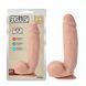 Фалоімітатор реалістичний Chisa T-skin ReaL Sensualism на присосці, бежевий, 21.5 х 4.5 см 29775 фото 1