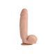 Фалоімітатор реалістичний Chisa T-skin ReaL Sensualism на присосці, бежевий, 21.5 х 4.5 см 29775 фото 2