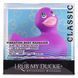 Качечка вібратор для стимуляції клітора Big Teaze Toys Rub My Duckie фіолетовий BTT29003 фото 8