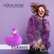Качечка вібратор для стимуляції клітора Big Teaze Toys Rub My Duckie фіолетовий BTT29003 фото 6