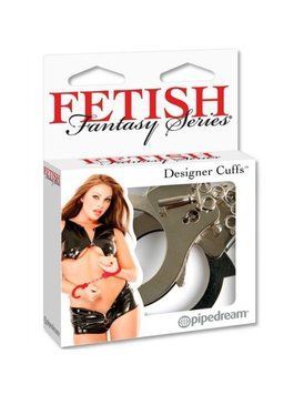Наручники металеві Pipedream Fetish Fantasy Series Designer Сuffs, Silver PD05018 фото