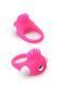 Ерекційне вібраційне кільце з вусиками Dream Toys Rings of Love рожеве DT21234 фото 2