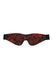 Маска на очі чорна Dream Тoys Blaze Deluxe Blindfold з червоним візерунком у вигляді вишивки DT21532 фото 2