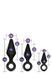 Набір анальних пробок LUXE WEARABLE NIGHT Rimmer Kit BLACK T330445 фото 3