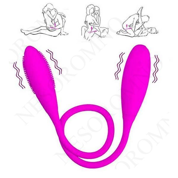 Гнучкий подвійний вібратор Baile Pretty Love Snaky Vibe USB &ndash; Смарт іграшки X00000267 фото
