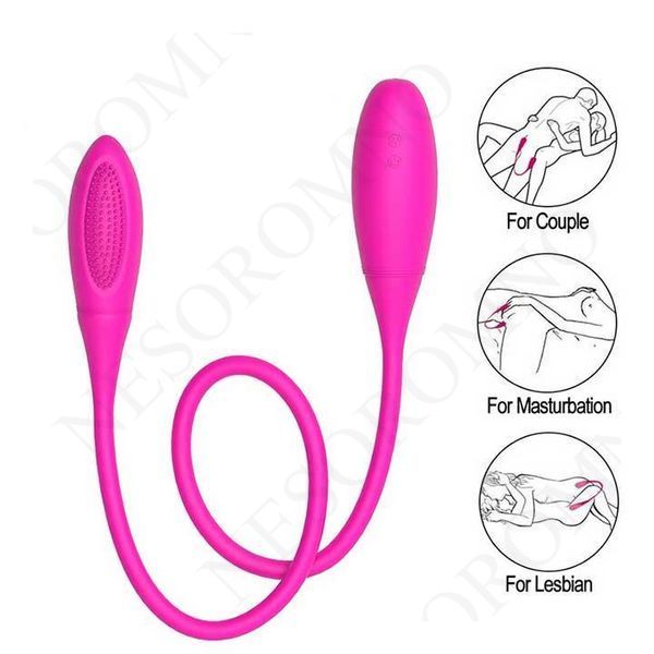 Гнучкий подвійний вібратор Baile Pretty Love Snaky Vibe USB &ndash; Смарт іграшки X00000267 фото