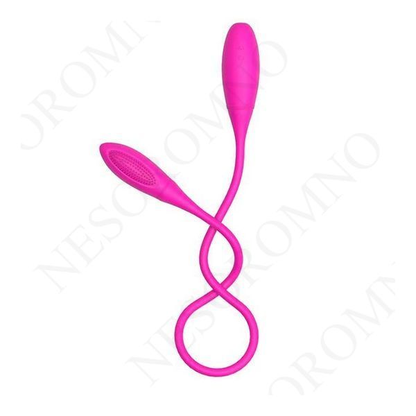 Гнучкий подвійний вібратор Baile Pretty Love Snaky Vibe USB &ndash; Смарт іграшки X00000267 фото