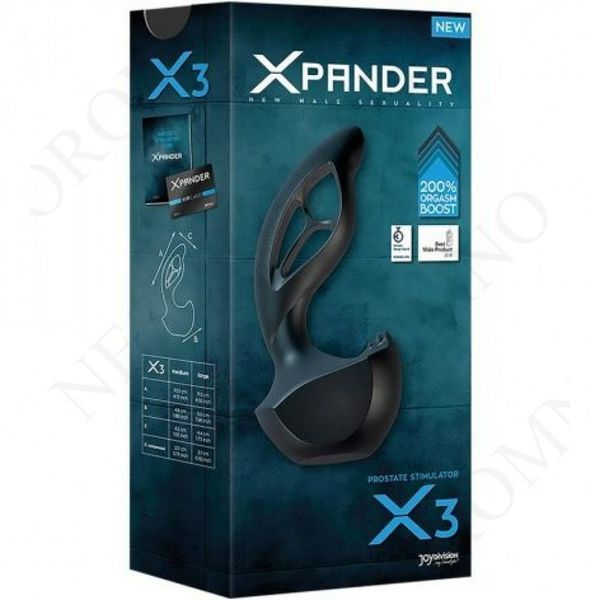 Масажер простати Joydivision Xpander X3, силікон, розмір L JD17420 фото
