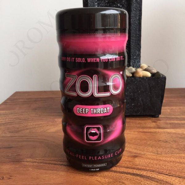Мастурбатор із імітацією глибокого горла Zolo Deep Throat Cup, рожевий T670003 фото