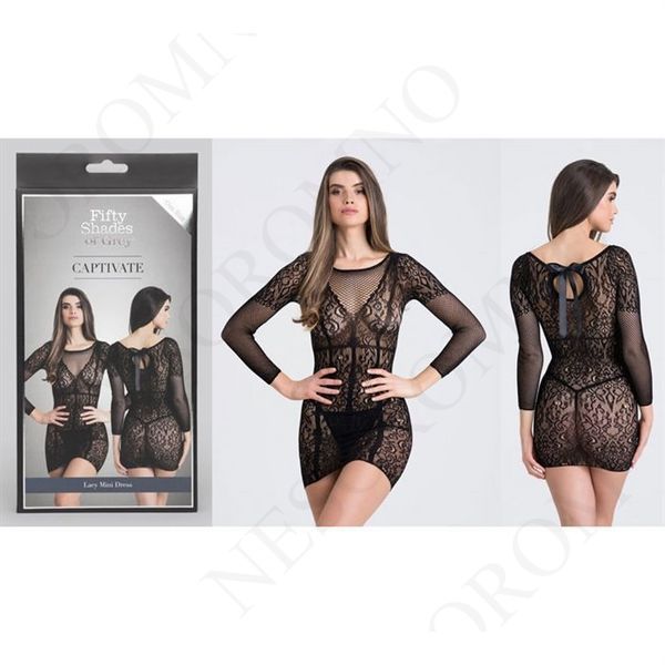 Міні сукня Fifty Shades of Grey Long Sleeve Mini Dress one siz FS84285 фото