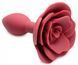 Анальна пробка силікон троянда Master Series Booty Bloom Silicone Anal Plug With MS41814 фото 1