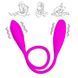 Гнучкий подвійний вібратор Baile Pretty Love Snaky Vibe USB &ndash; Смарт іграшки X00000267 фото 6