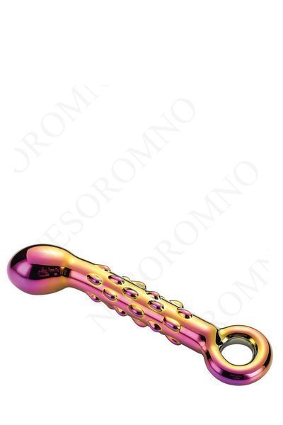 Скляний фалоімітатор Dream Toys GLAMOUR GLASS RIBBED G-SPOT DILDO DT21833 фото