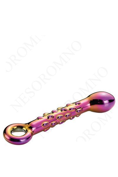 Скляний фалоімітатор Dream Toys GLAMOUR GLASS RIBBED G-SPOT DILDO DT21833 фото