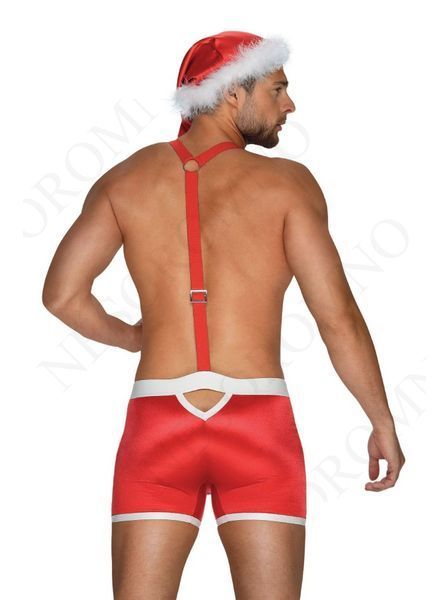 Новорічний костюм Санта-Клауса Obsessive Mr. Claus, червоно-білий, L\XL O410987 фото